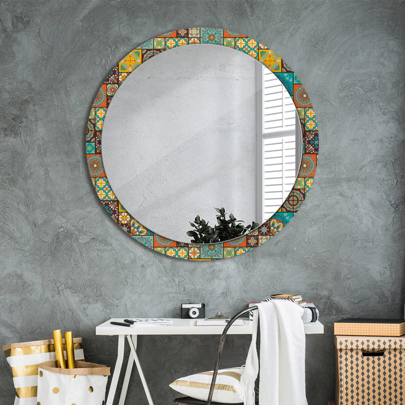 Huldar Glass Flat Wall Mirror