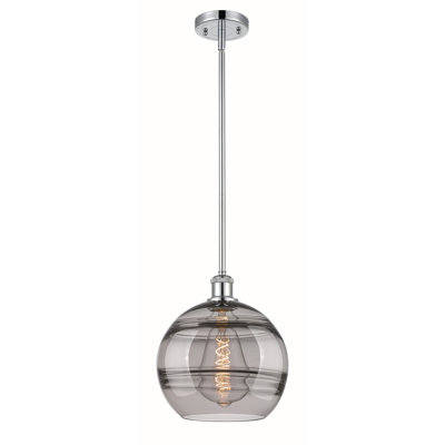 Ballston Bienes 1 Light Stem Hung Pendant-516-G556