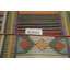 Striped Wool Kilim Oriental Area Rug 6x8