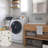 Round Astronaut Pattern Laundry Clothes Hamper Laundry Basket With Handles,Storage Organizer Bins Laundry Gift Basket For Room, Bedroom Decor