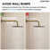 Wall Mount Pressure-Balanced Shower System,10" Rainfall Shower Head with Slider Bar Handheld Spray