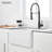 33'' L Single Bowl Fireclay Kitchen Sink