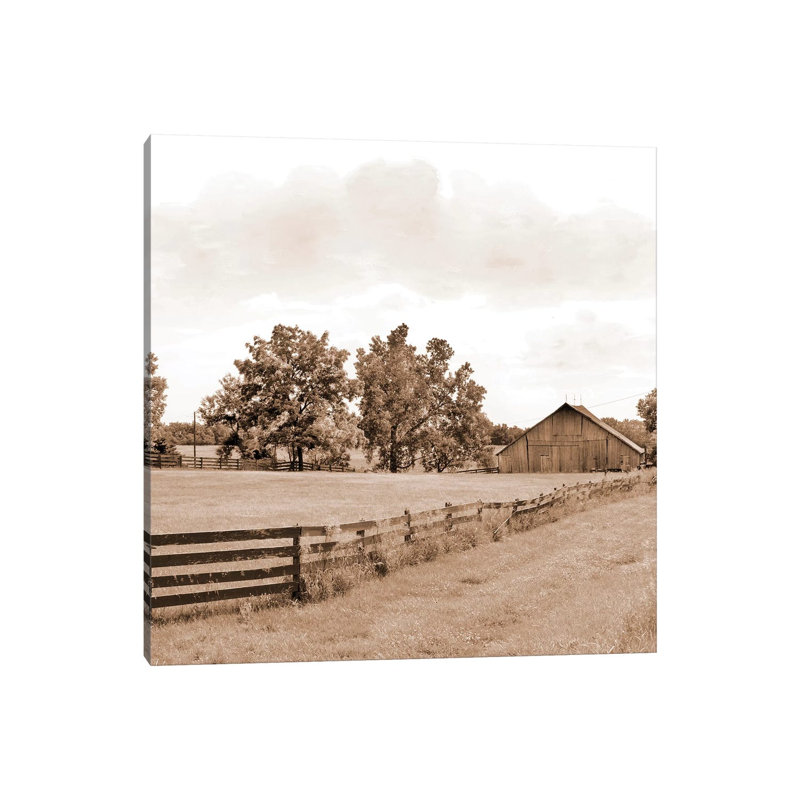 Simple Farm Life by Ynon Mabat - Wrapped Canvas Print, 45.72 cm H x 45.72 cm W