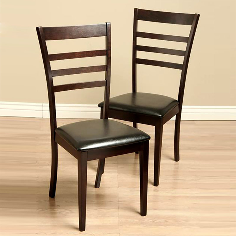 18.3'' H Faux Leather Upholstered Side Chair