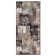 Rotonya Floral Area Rug in Chocolate