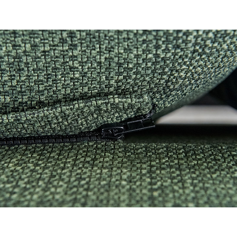 Upholstered Bed, Fabric, Green, Super King (6')