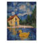 «Bold Whispers Of Duck» par Vincent I - art mural moderne sur bois de pin naturel-947501562