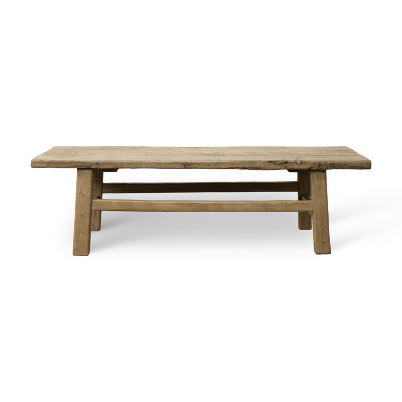 Solid Wood 4 Legs Coffee Table