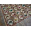 Antique Wool Ivory Beige Cream White Hooked - Loop Pile Rug