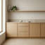 Armoire moderne en chêne blanc avec 3 tiroirs, fabrication de boîtes en contreplaqué, conception de shaker étroit, glissières à fermeture en douceur sous le comptoir, tailles multiples pour des aménagements personnalisés (12 po à 36 po)-126112192