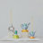 Chirpy Elegance Stoneware Taper Holder