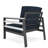 Townsend Patio Chair with Sunbrella® Cushions-2081670165-2119286412