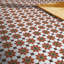 Ahfir 8" x 8" Cement Singular Wall & Floor Tile-86650692