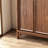 Simple Solid Wood Design Wardrobe-112356068