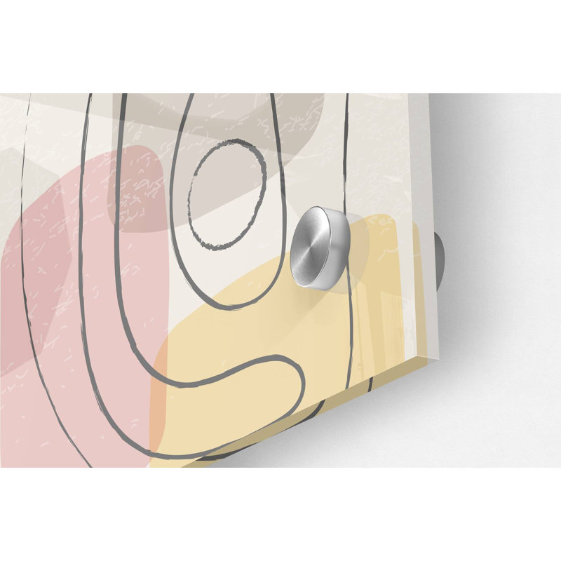 Abstrait - ensemble de 3 reproductions sans cadre