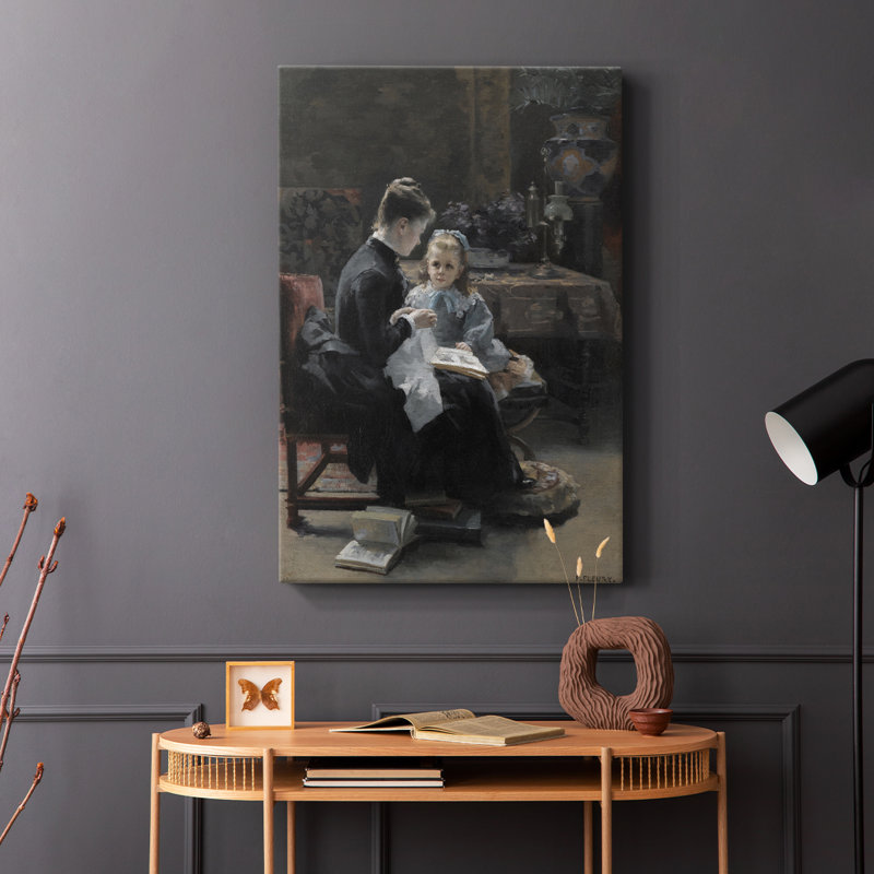 Impression de portrait rétro CVI - galerie enveloppée Cavas, H 12 po x l 8 po