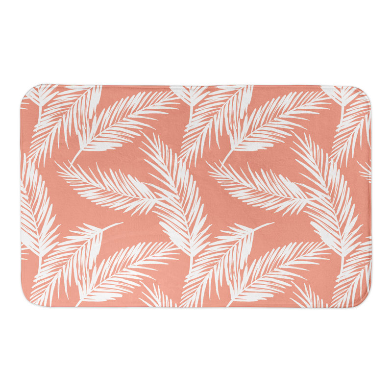 Conley Non-Slip Bath Mat, Orange