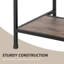 Ensemble de meuble-lavabo simple 36 po avec plateau en verre Conrado-87328223-87328222