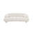 Duran White Fabric Sofa-90740270