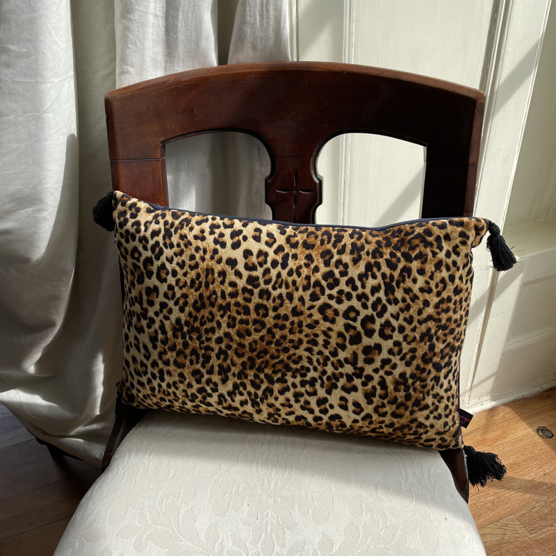 Bowden JUNGLE Animal Print Rectangular Throw Cushion, Rectangular 35cmH x 50cmW