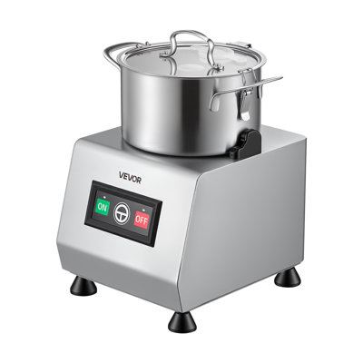 Food Processor 3.2 qt 3L Commercial Electric Vegetable Chopper 400W, for Chopping Vegetables Fruit Grains Nuts Cheese, Food-Grade Stainless Steel Bowl, Cutter with S-Shaped Blade, 120-Volts