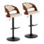 Tabouret de bar réglable avec pivot