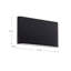 Slate Aluminum LED Wall Light-97986183-97986184