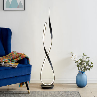 Lampe sur pied à DEL 55 po Knobel