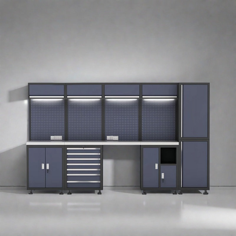 Workshop garage complete storage system set