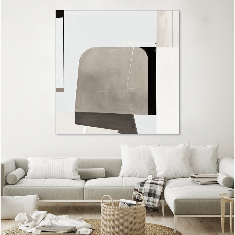 «Rugby II on Canvas» par Daleno, reproduction d'art, H 54 po x l 54 po x P 1,5 po