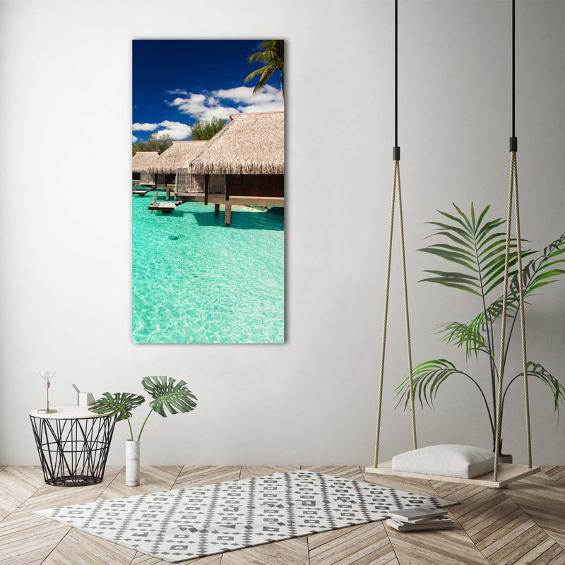 Tropical Island - Wrapped Canvas Print