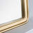 Donow Solid Wood Flat Wall Mirror