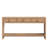 63-Inch Console Table With 3 Drawers, Farmhouse Entryway Table with Drawers For Hallway, Entryway, Living Room-518519623