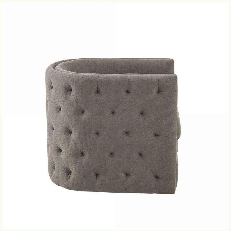 Fauteuil d'appoint pivotant Capstone pour adultes, siège rembourré confortable pour la chambre à coucher du salon, plusieurs couleurs disponibles