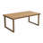 Patio Rattan Wicker Coffee Table for Deck Porch Balcony Garden