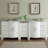 Ateeq 89'' Double Bathroom Vanity with Marble Top