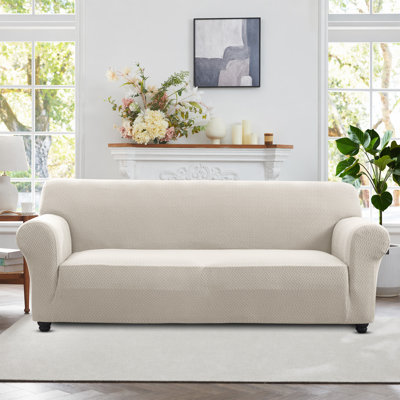 LUXURY NEW SPANDEX FURNITURE SOFA PROTECTOR 4 SEATER