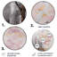«Blossom Tree Whispers Of Pink II», art floral rond en métal-1563798122