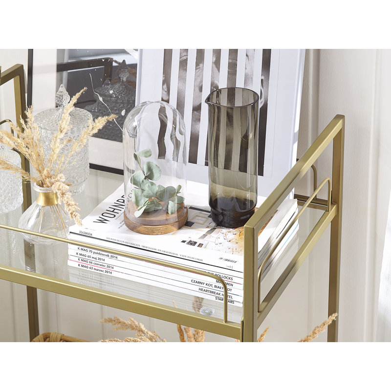 Garst Metal Bar Cart