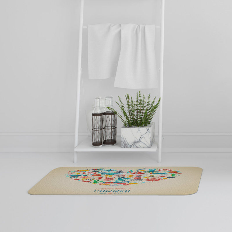 Akaneden Non-Slip Bath Rug