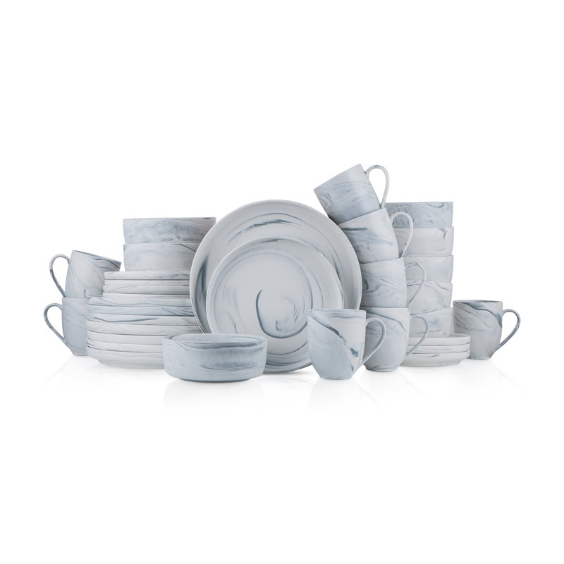 Service de table 32 pièces Stone Lain Brighton, Gris