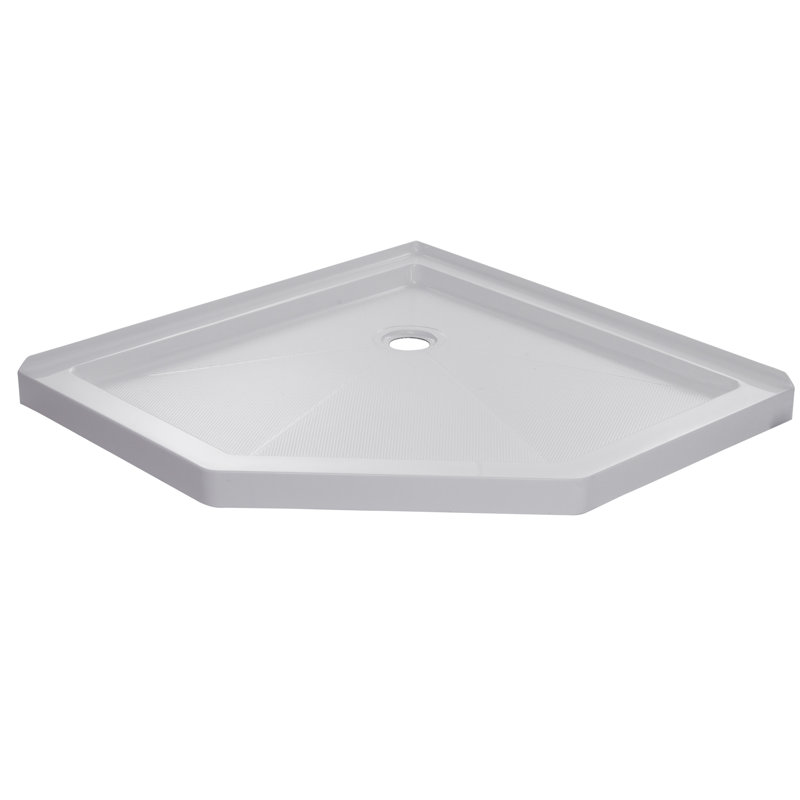 Base de douche néo-angle 42 po x P 42 po