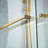 66-72" Width x 76" Height Frameless Double Sliding Shower Door with Stainless Steel Hardware, 5/16"(8mm) Clear Tempered Glass | Safe, Explosion-Resistant-120568266