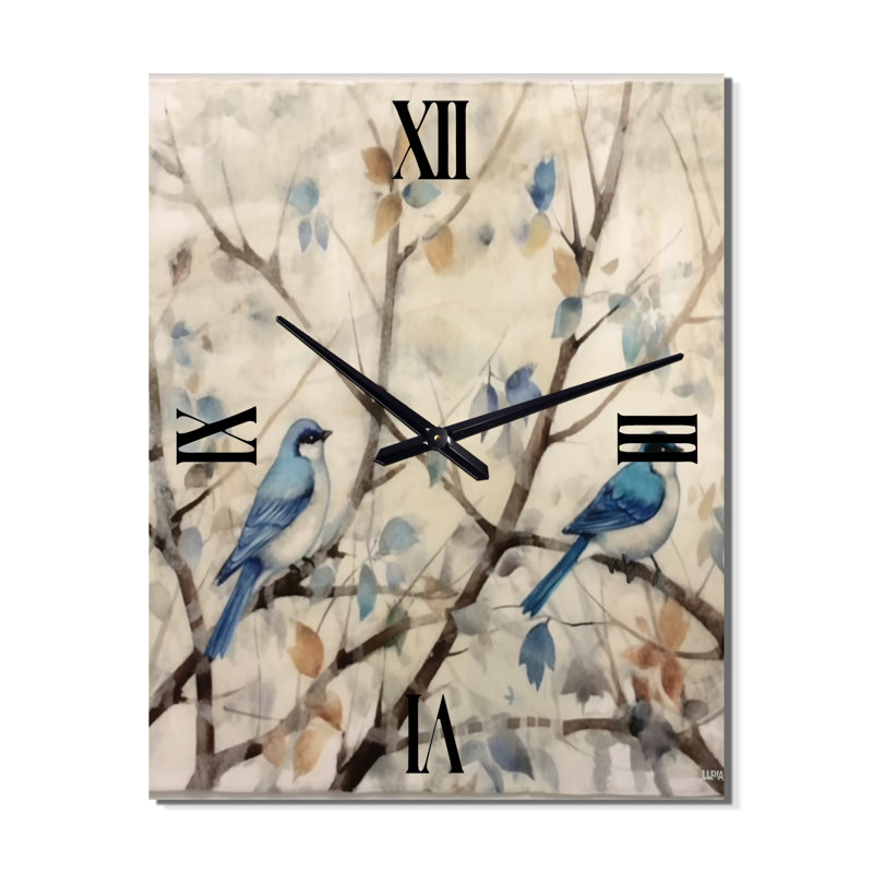Horloge murale Bluebird Serenade, Grand
