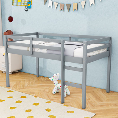 Lit mezzanine simple avec échelle et caractéristiques de sécurité améliorées