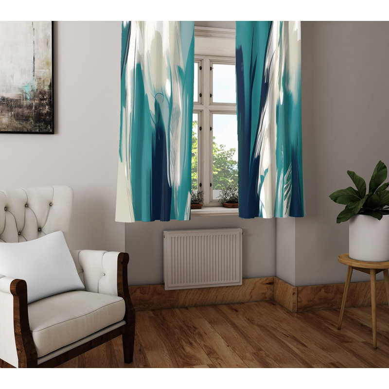 Rideau en polyester Dano, L 20 po x L 52 po