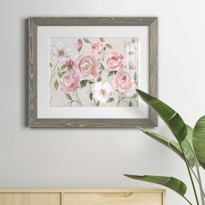 " Cottage Sweet Garden " by J Paul Painting Print