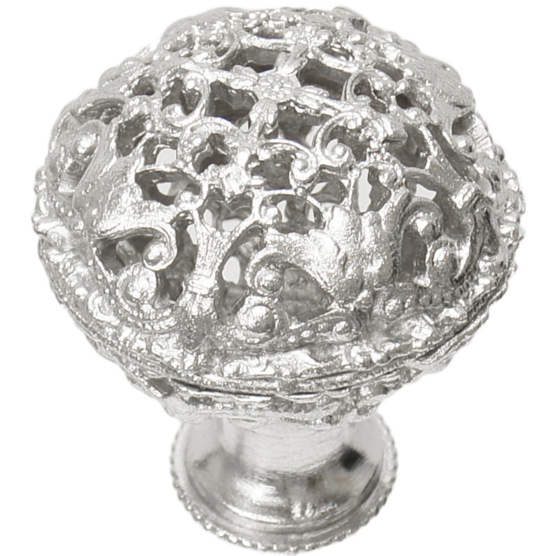Grande poignée ronde Juliane Grace, Chrome
