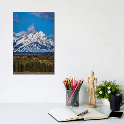 Grand Teton Mountain Range III, reproduction d'art sur toile tendue