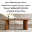 Bureau ovale brun moderne Creative Design-131273097